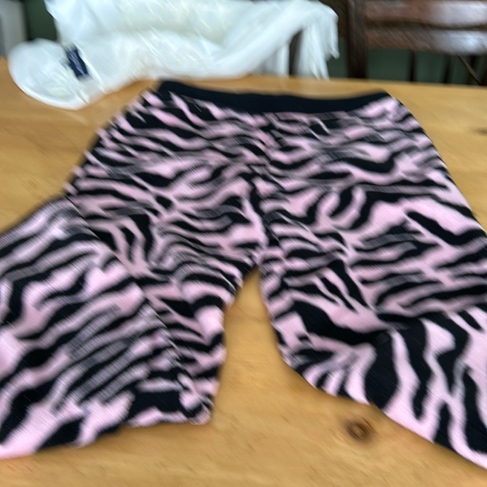 Animal print fleecy pj pants